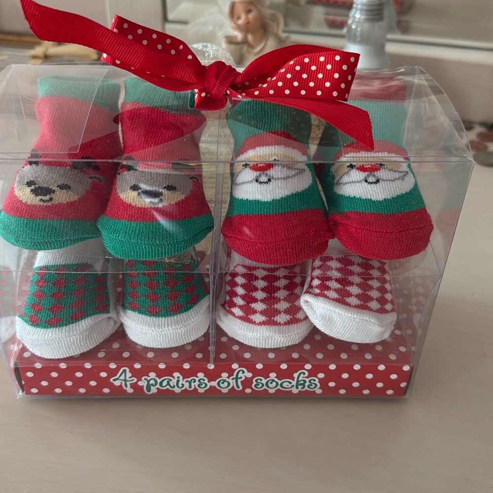 BABY Essential 0-6 months Christmas Socks